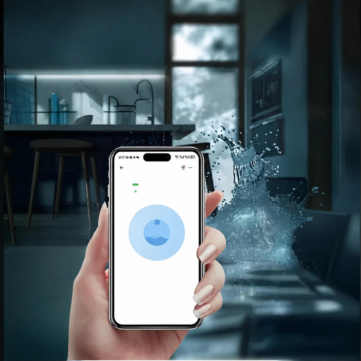 Zigbee сензор за дъжд за конфигурации с eWeLink