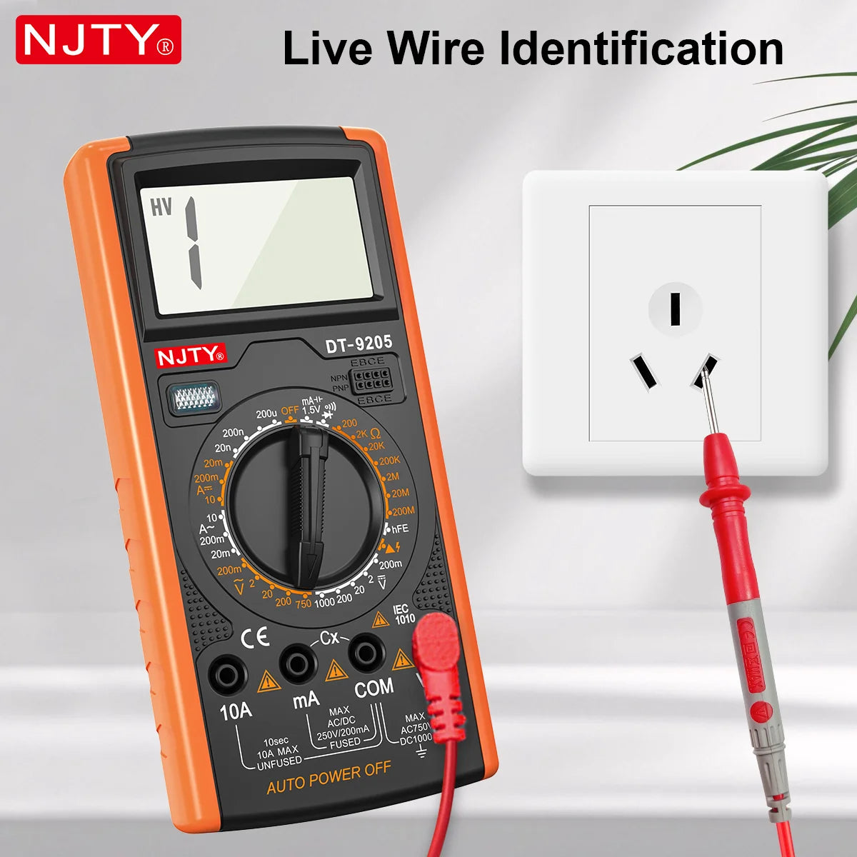 Manual-Range Digital Multimeter