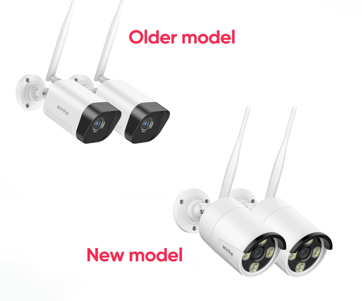 8MP WiFi Security Camera System with 12 Inch LCD