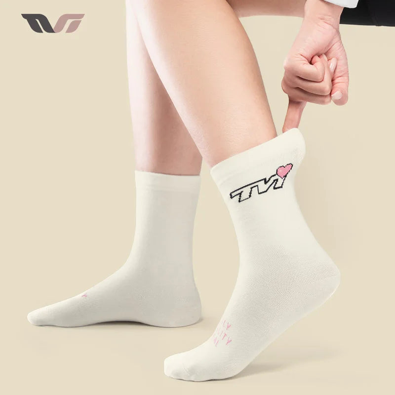 Wool Cycling Socks Moisture-Absorbing Warm Socks for Riding & Hiking
