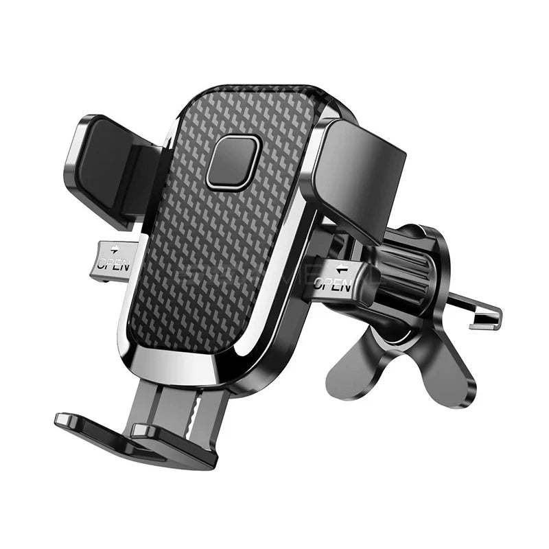 SEAMETAL Upgraded Hook Car Phone Holder Anti Shake Air Vent Phone Mount 360-Degree Rotation Stable Smartphone Naigation Support