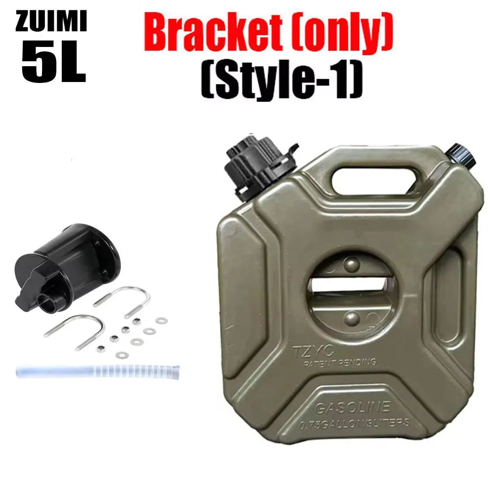 3/5L Child Lock Mororcycle Accessories Fuel Tank Petrol Cans Barrels Can Gas Spare Container Anti-static Jerry Can Fuel Tank