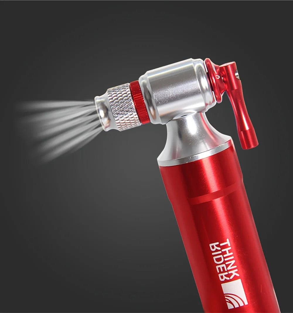Pompa CO2 ThinkRider per gonfiaggio rapido della bicicletta