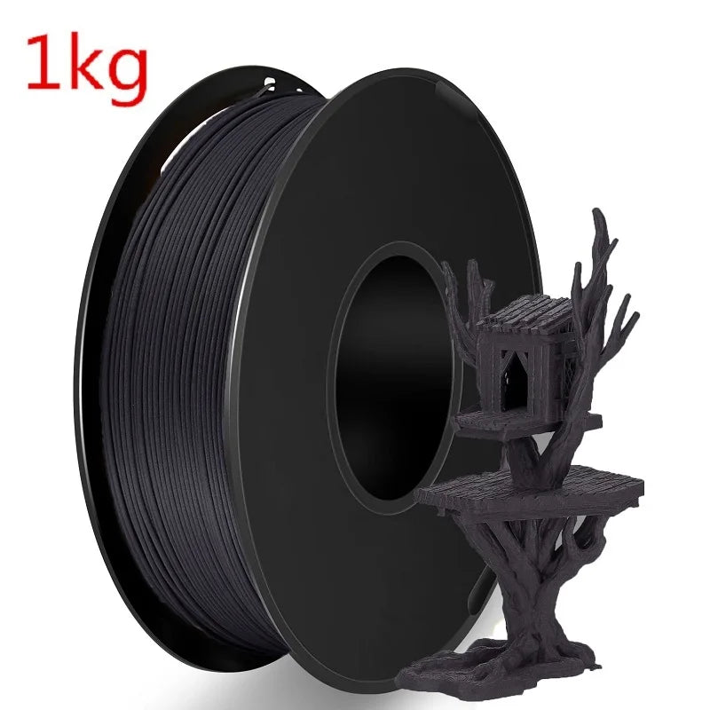 Wood-Effect PLA Filament, 1.75mm, Multiple Shades