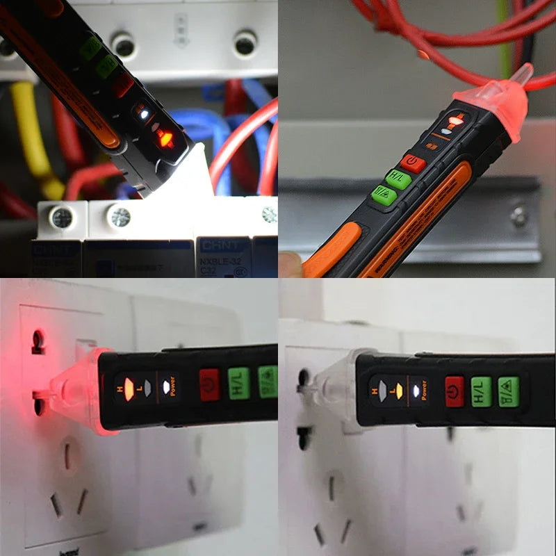Dual-Sensitivity Non-Contact AC Voltage Detector