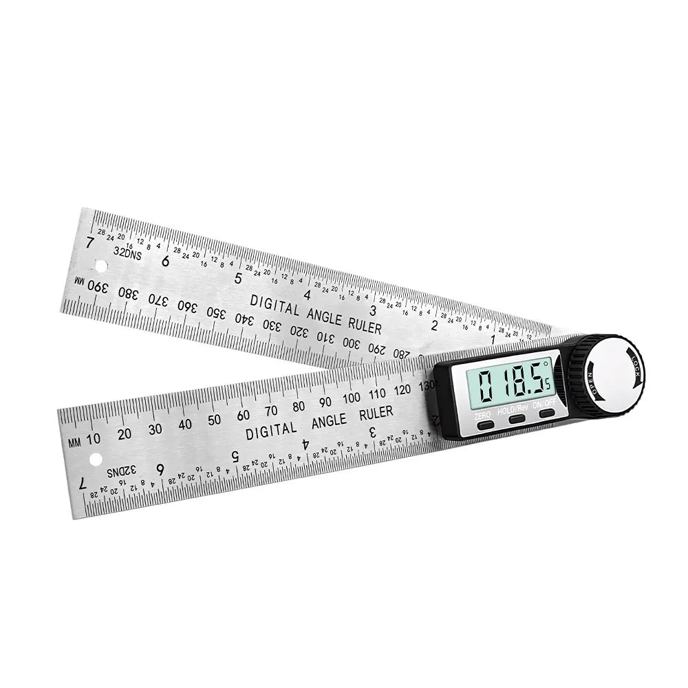 200 mm Digital Angle Ruler with Locking Knob
