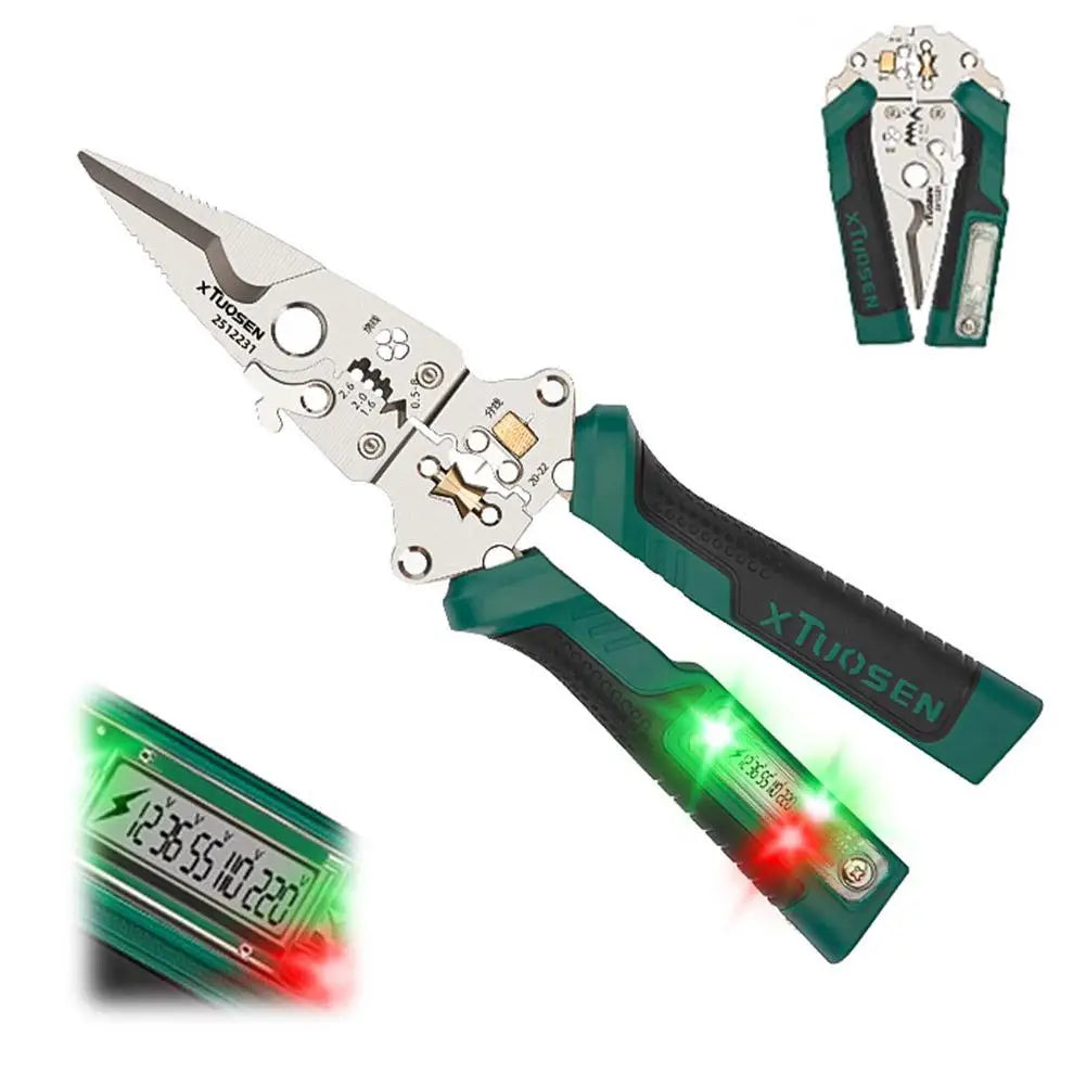 Folding Wire Stripper and Cutter Pliers - Options
