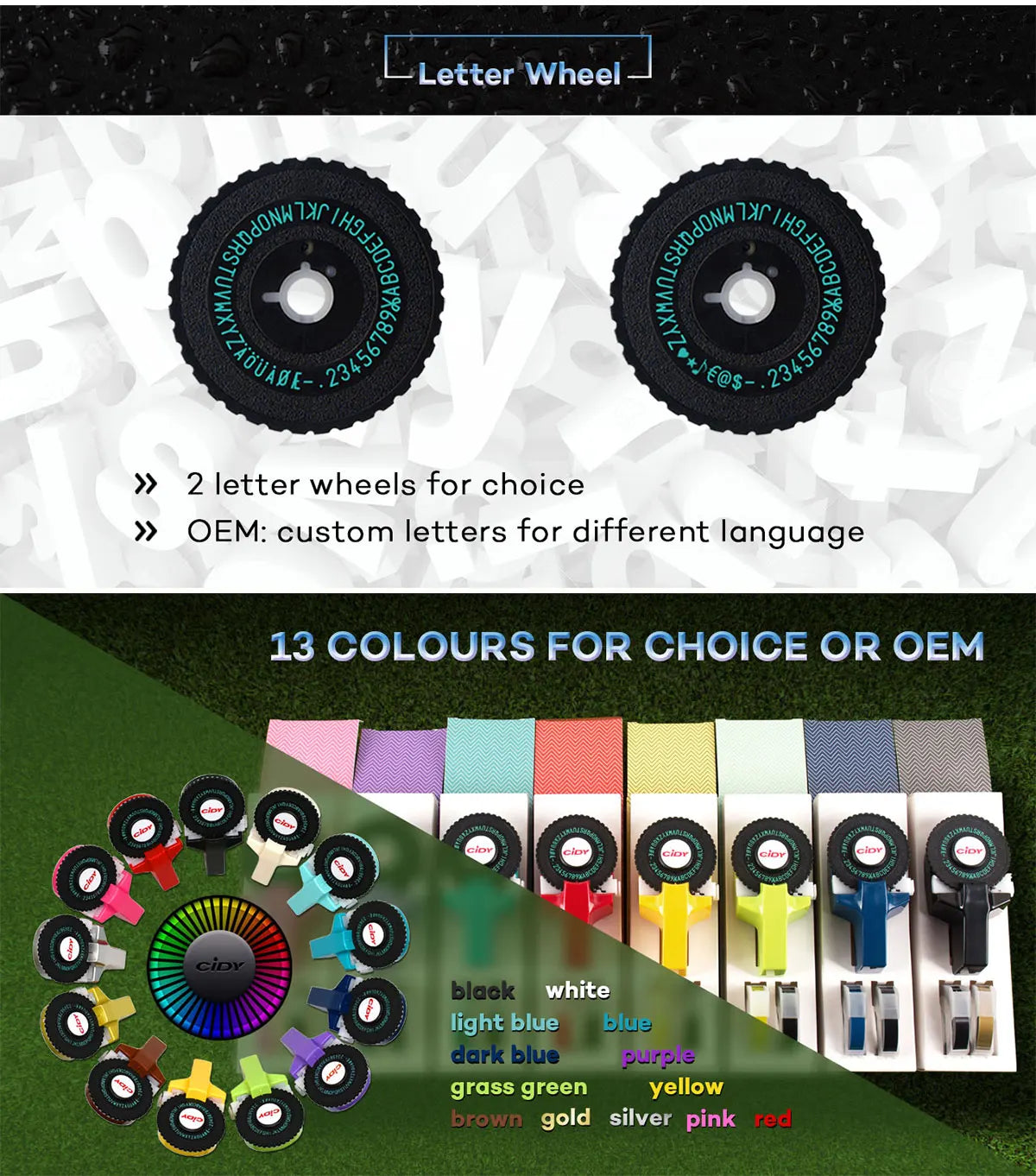 Manual Nine-Millimetre Embossing Label Maker