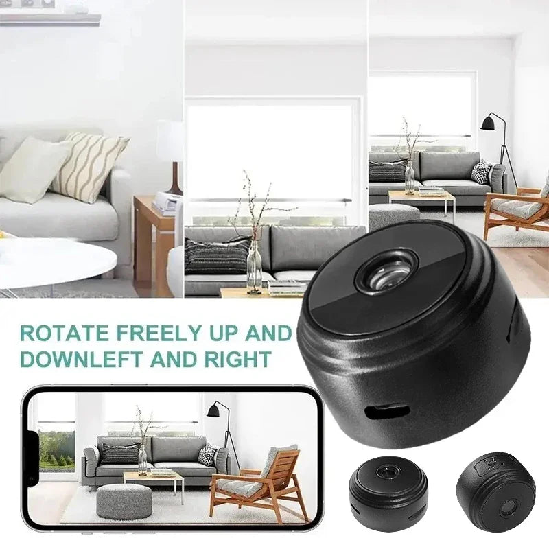 Wireless Mini Security Camera for Home Monitoring