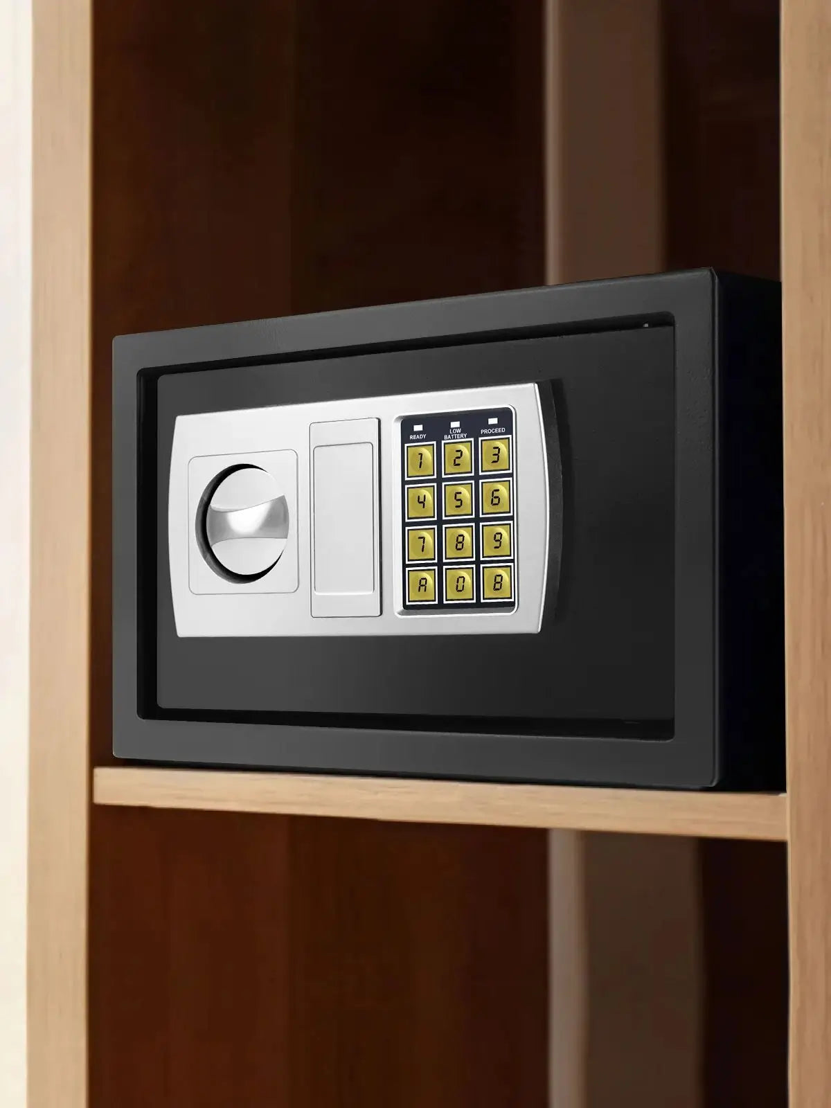 DayPlus Electronic Digital Safe Box for Home, Office & Hotel