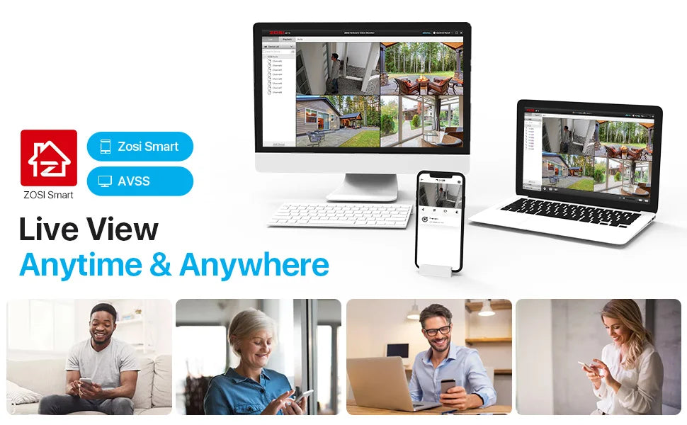 ZOSI 16-Channel 8MP PoE Security Camera System with 4TB HDD