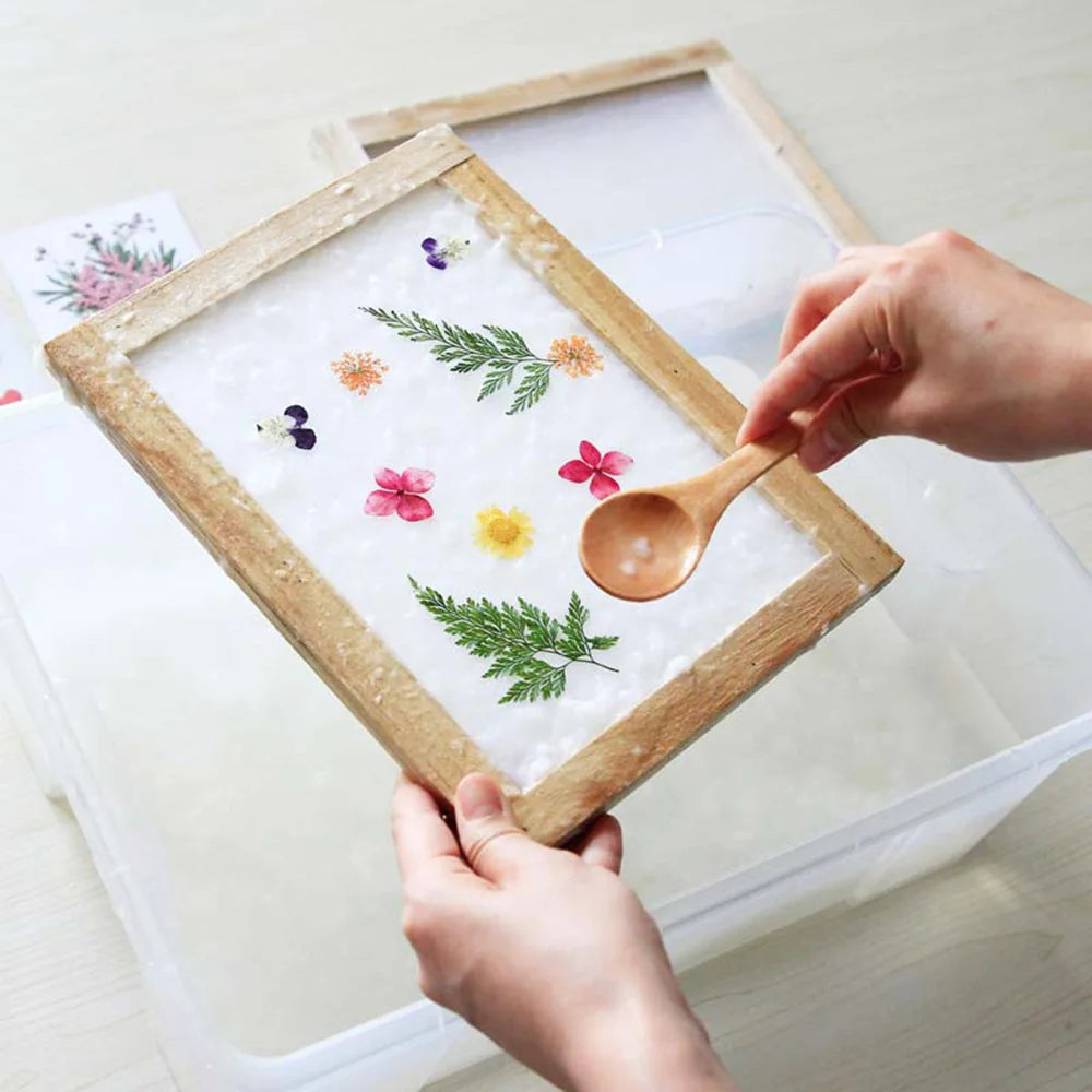 Wooden Papermaking Mould and Mesh Frame