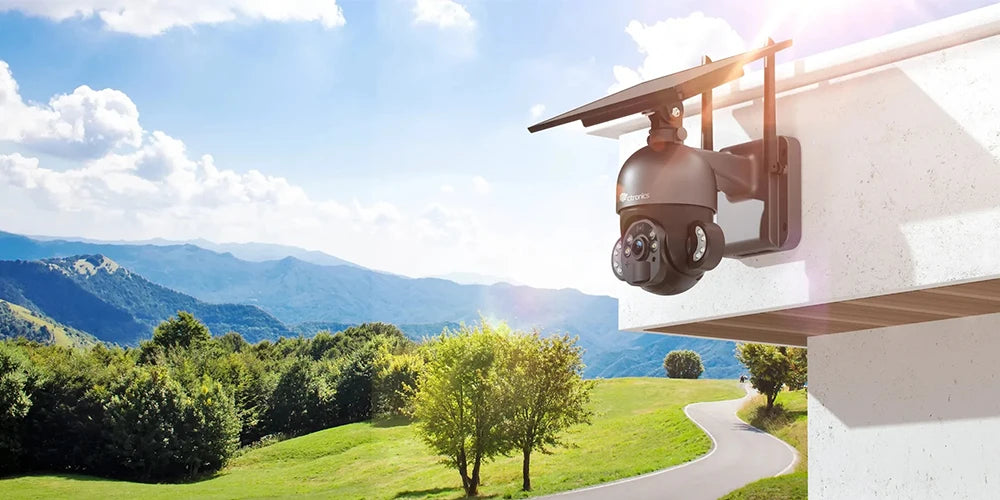 4K 8MP Outdoor Security Camera with Smart Tracking