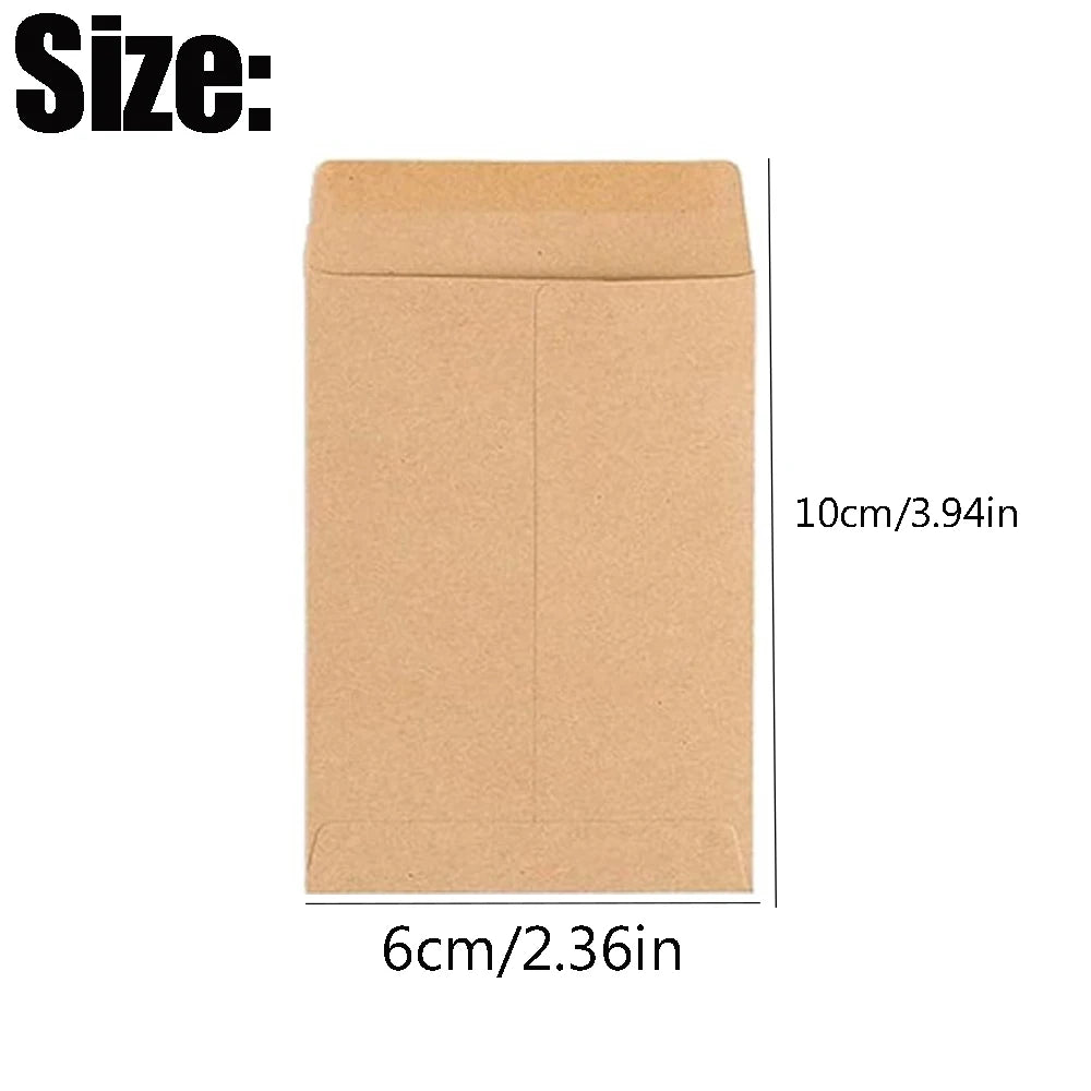 Envelope de sementes de papel — 6 × 10 cm