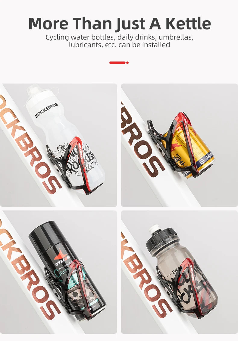 Lightweight Bike Bottle Cage 35g PC Holder for MTB & Road Bikes