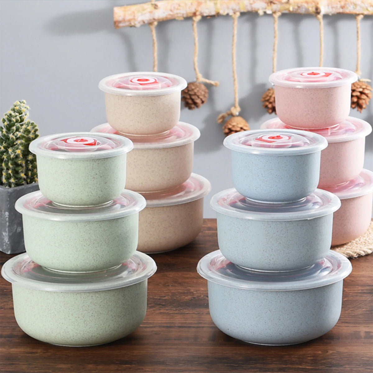 Food Storage Container Set, 300–900 ml, 3 Pieces