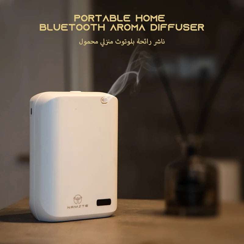 Bluetooth-Controlled 150ml Aroma Diffuser for Home and Hotel Use