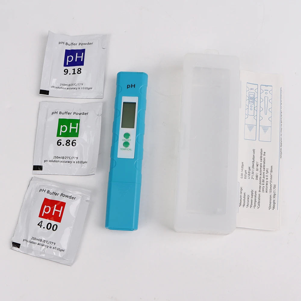 pH-mètre numérique de poche avec mesure de la température
