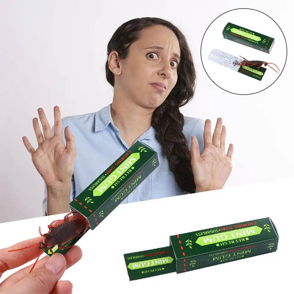 Shocking Cockroach Chewing Gum Prank Toy 🪳