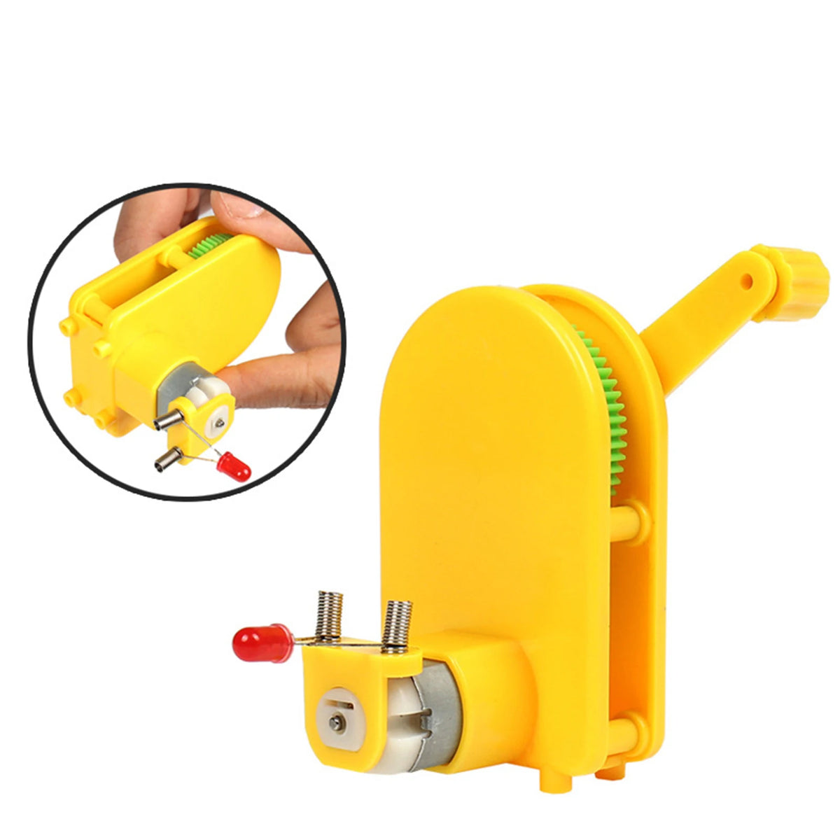 DIY Hand-Crank Generator Science Model Kit