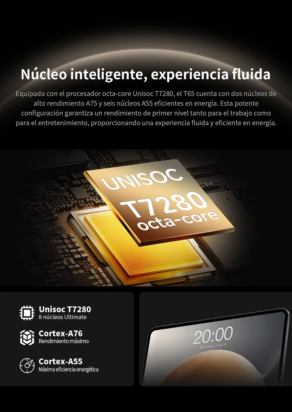 Teclast T65 Android 16 Ταμπλέτα 13.4" Οθόνη 120Hz