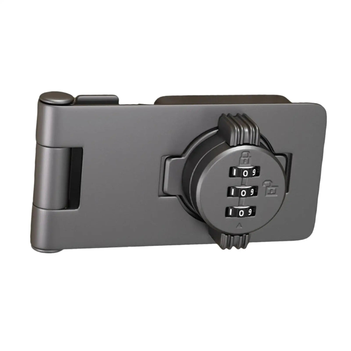 Rotating Combination Hasp Cabinet Lock