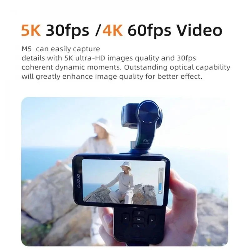 Caméra vidéo de poche - options 1080p ou 4K