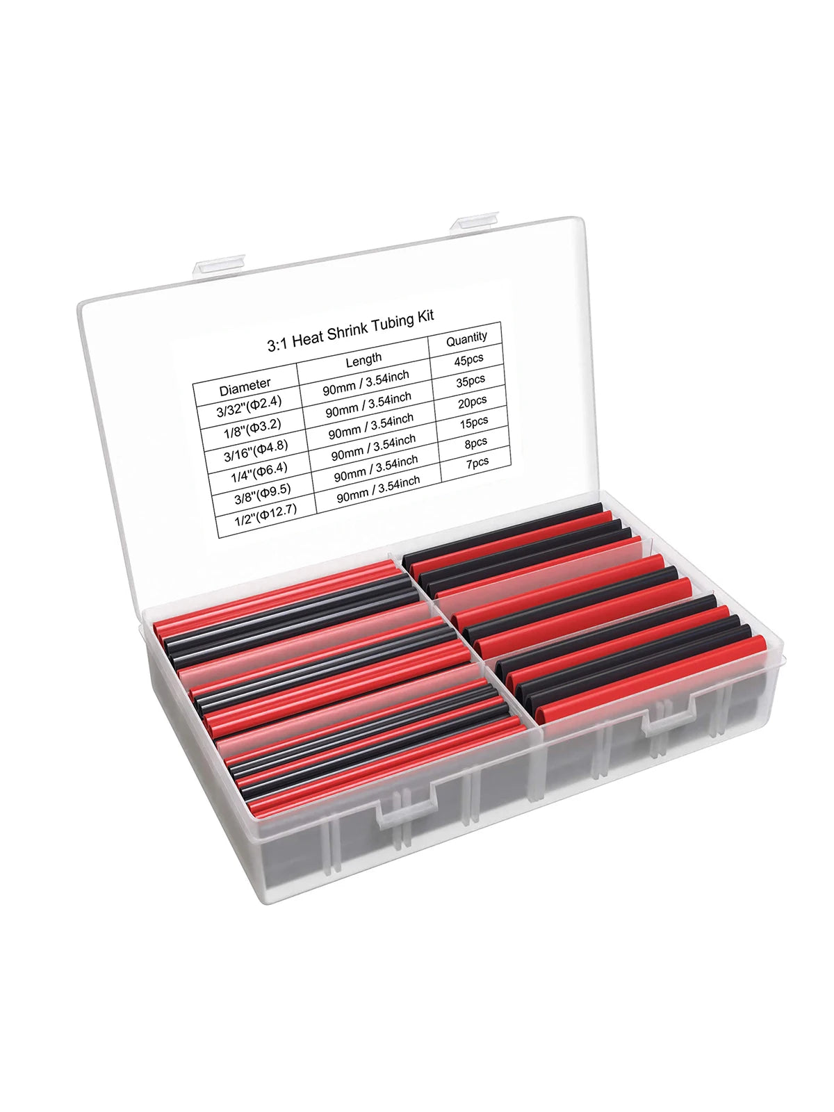 Adhesive-Lined Heat-Shrink Tubing Assortment