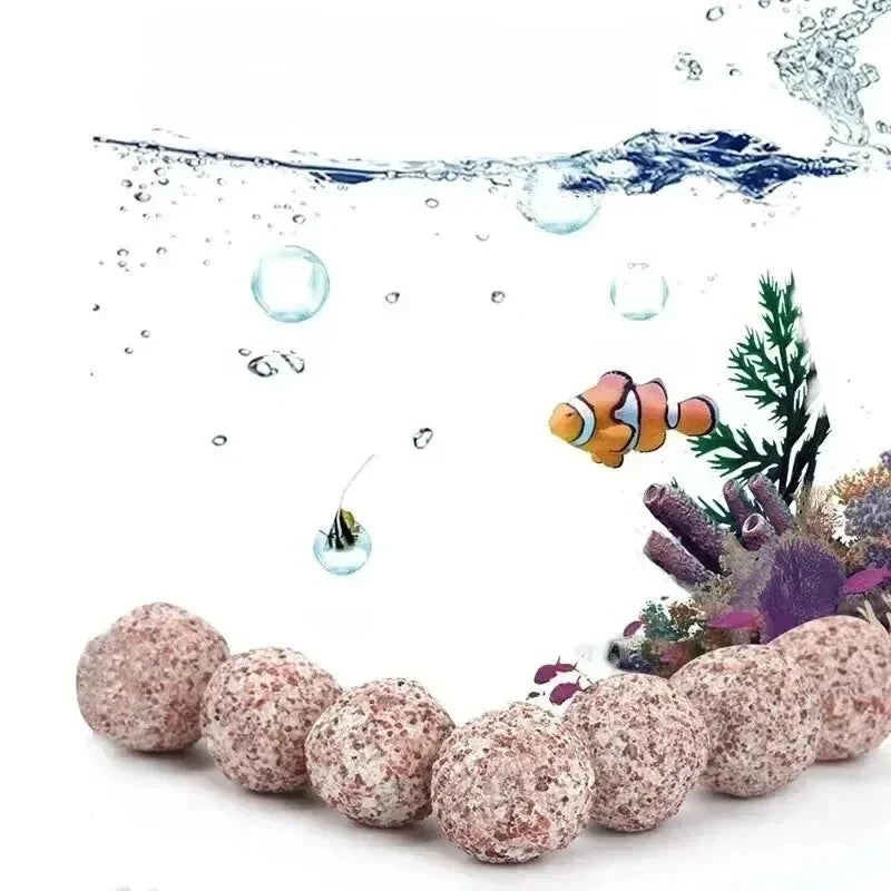 Bolas filtrantes porosas para acuario, 500g