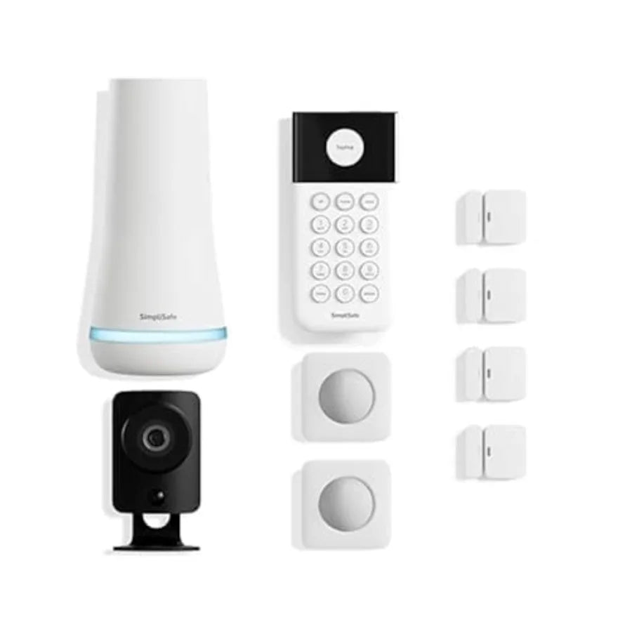 9 Piece Wireless Home Security System with HD Camera