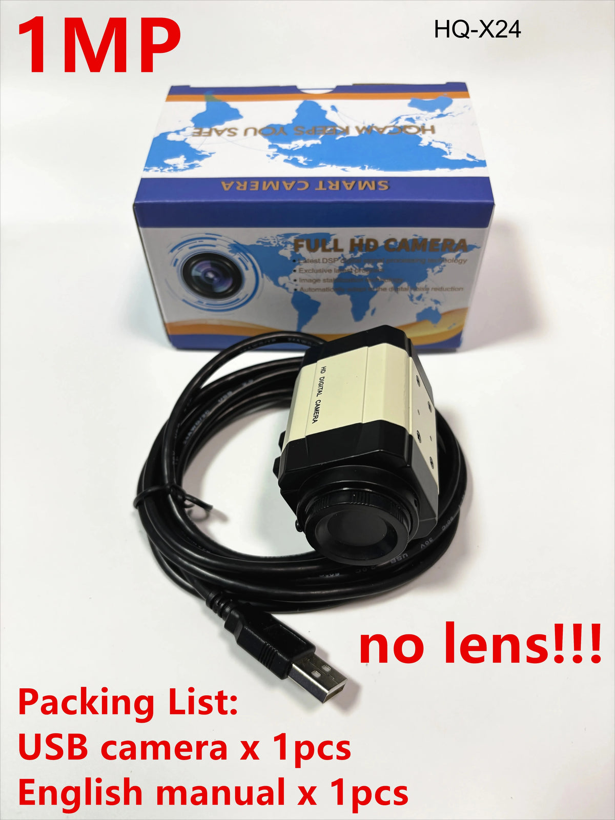 4MP 30fps USB Webcam with Varifocal Zoom Lens