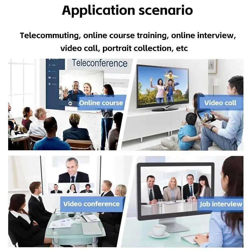 Kamera 1080P HD Komputerowa Kamera USB HD Wbudowany Mikrofon Kamera Sieciowa USB Kamera Internetowa Do Pracy Z Mikrofonem Statywem