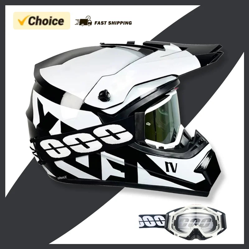 Youth Motocross & Dirt Bike Helmet for Young Riders, DOT Certified