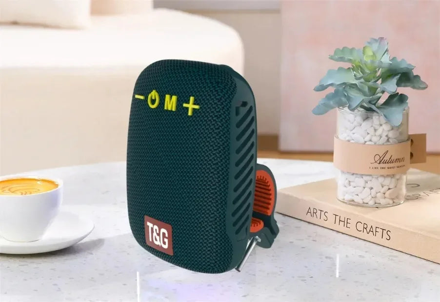 Outdoor Bicycle TG392 Portable Bluetooth Speaker TWS Wireless Mini Bass FM Radio Soundbar Boombox Riding Music Play Loudspeaker