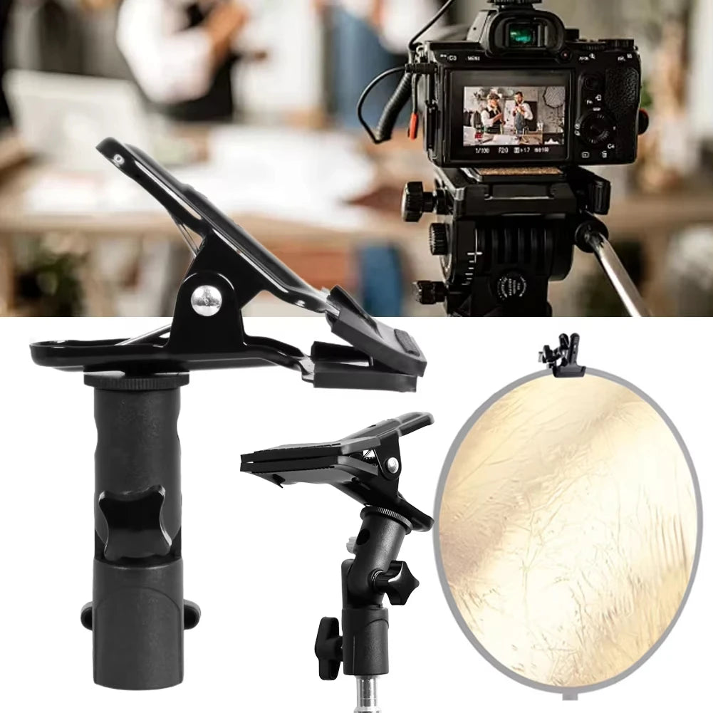 Reflector Clamp for Light Stands, 1/4 & 3/8 Inch