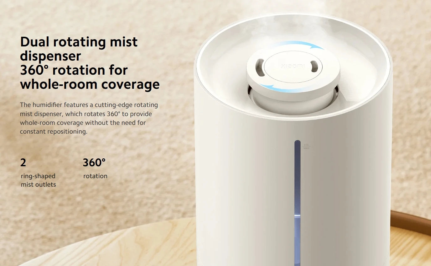 Xiaomi Smart Antibacterial Humidifier 2 4.5L UV-C Mist Control