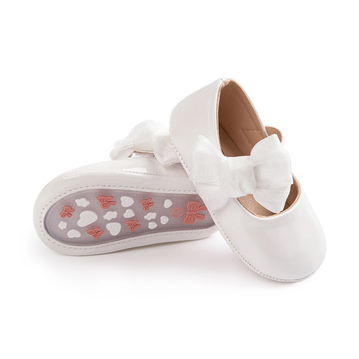 Baby Princess PU Toddler Shoes with Bow