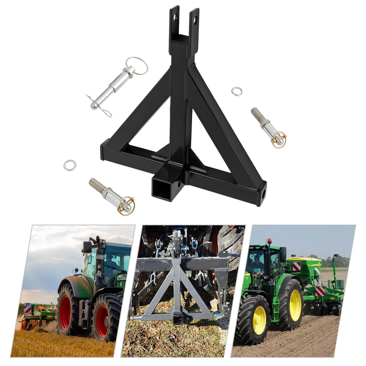 3 Pont Trailer Hajtó, Traktor Hajtóvas Adapter, 3 Pont Trailer Hajtó 2" Fogadó a Mozgó utánfutók Hajtóvasja