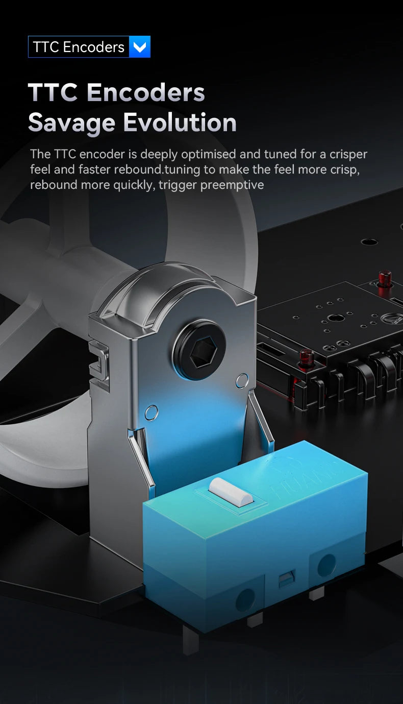 Lightweight Wireless Gaming Mouse with RGB Precision Control