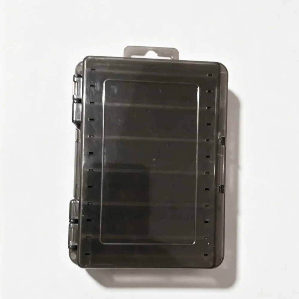 Double-Sided Fishing Tackle Box for Hooks, Lures and Baits