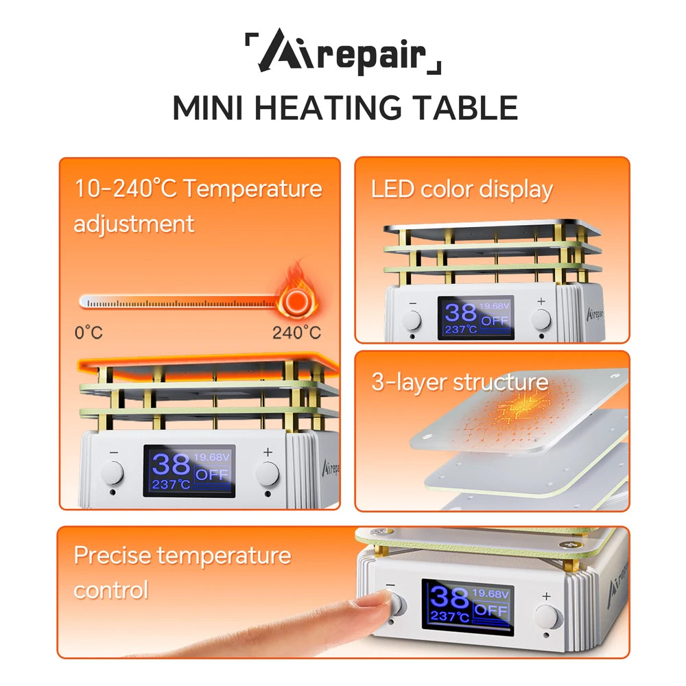65 W Mini PCB Hot Plate Preheater