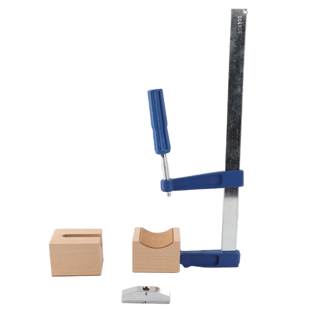 Kit di morsetto per tasti della chitarra con supporti in legno
