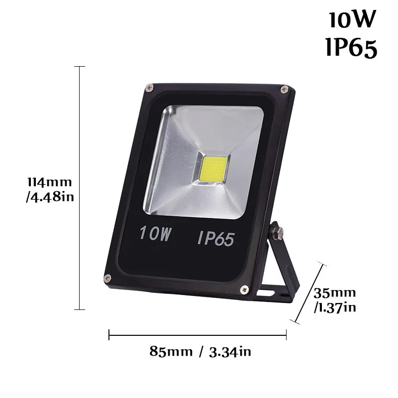 LED Floodlight, 10W–50W, Standard or Motion Sensor Options