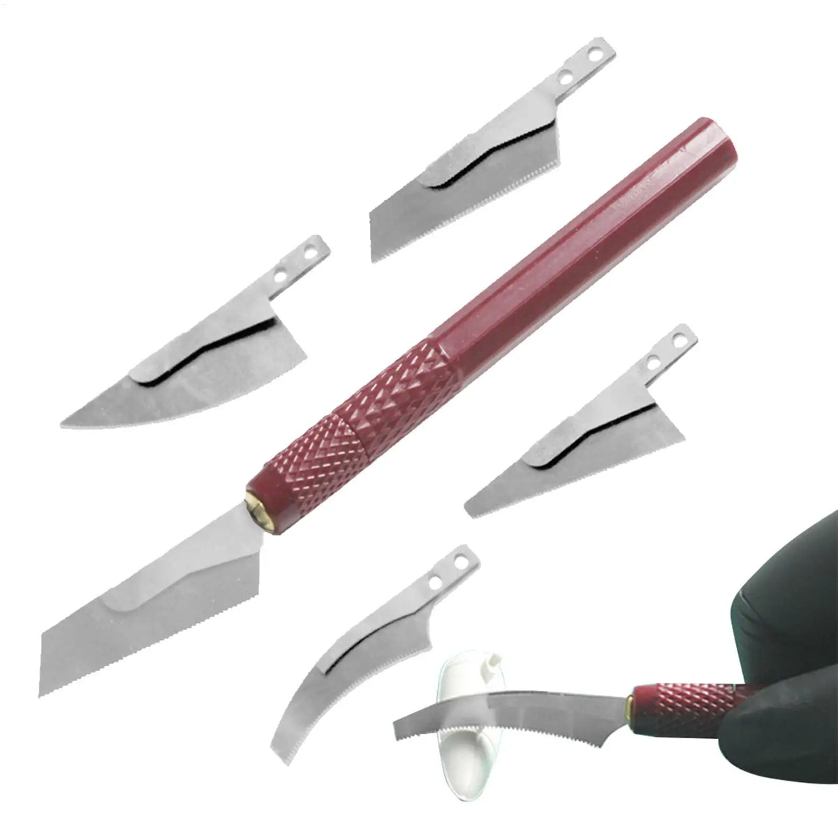 Mini Hobby Hand Saw Kit with Four Blades