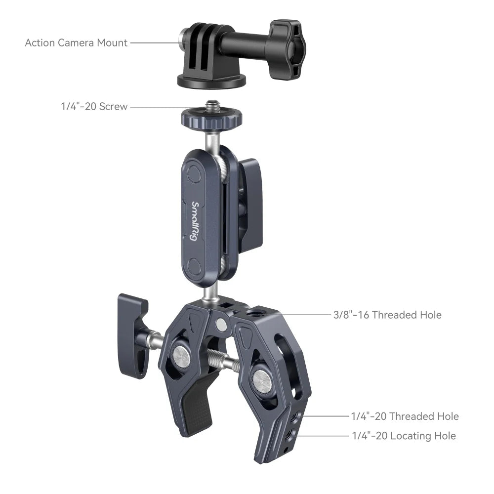 Suportes para monitores de câmara e acessórios para rig - Opções