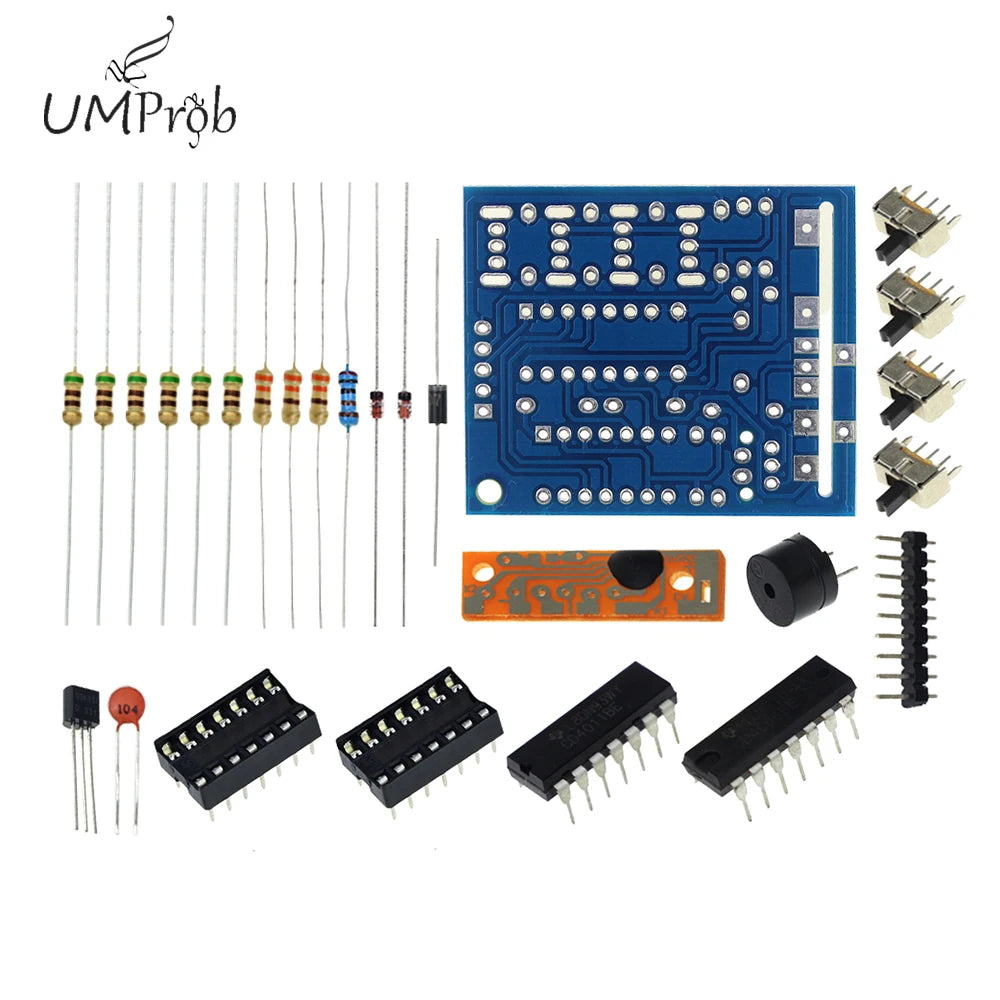 Kit de lipit DIY pentru boxa muzicală electronică cu 16 sunete