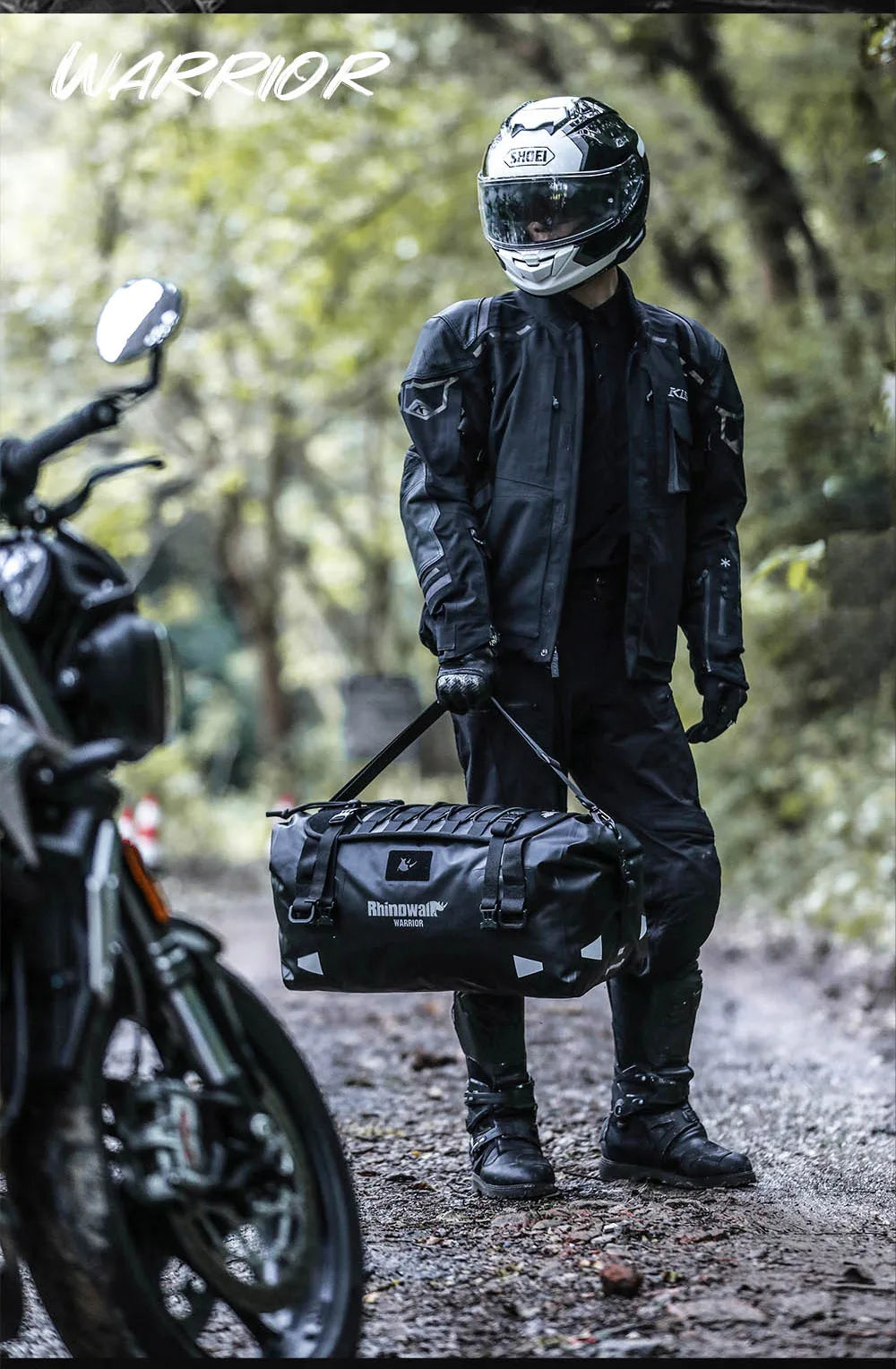 Waterproof Motorcycle Saddle Bag 20L 40L 65L Tail Seat Storage Pack