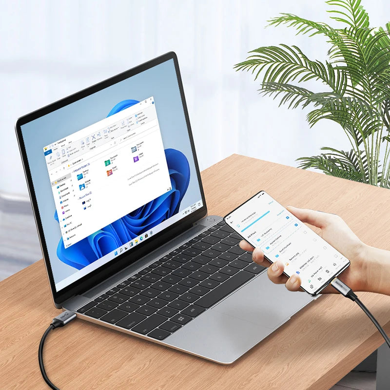 Cable CABLETIME USB-A a USB-C, 10 Gbps, 3 A, USB 3.2, 60 W, QC 3.0, transferencia de datos para carcasa SSD, carga de teléfono y sincronización de datos