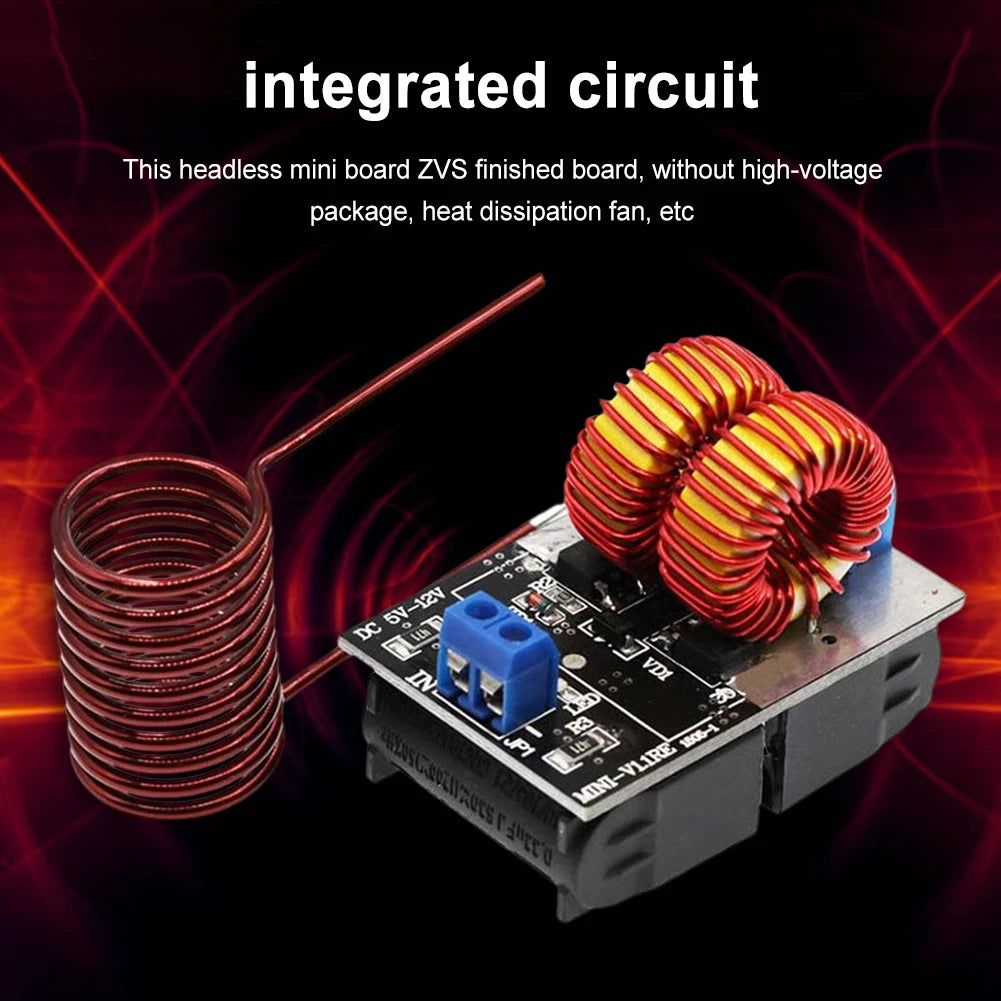 Mini ZVS Induction Heating Module with Coil