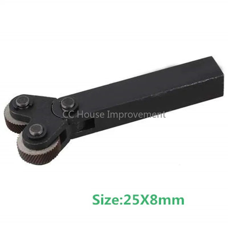 Seven-Piece Dual-Wheel Knurling Tool Set
